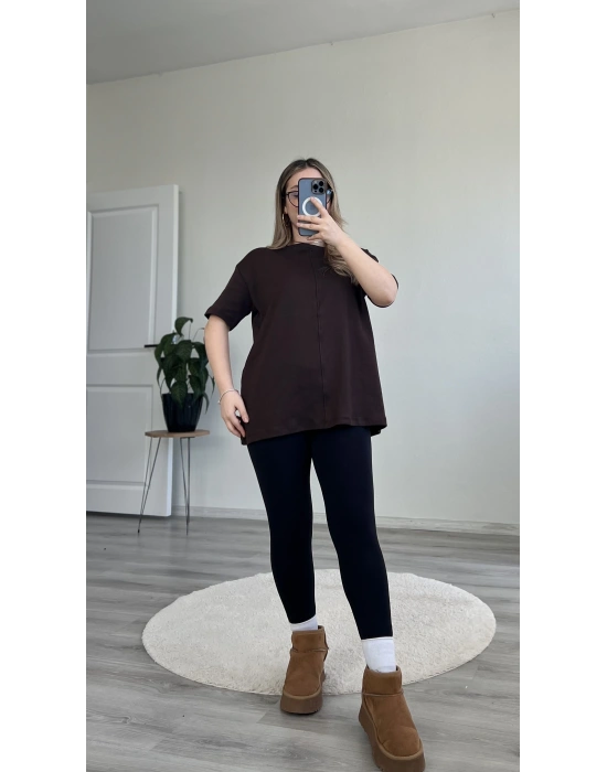 ÇIMALI OVERSIZE T-SHIRT