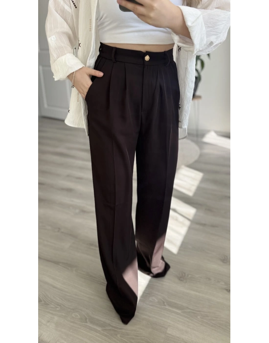 BEL LASTİKLİ PALAZZO PANTOLON