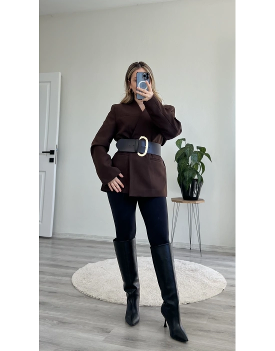 KALIN KEMERLİ BLAZER CEKET