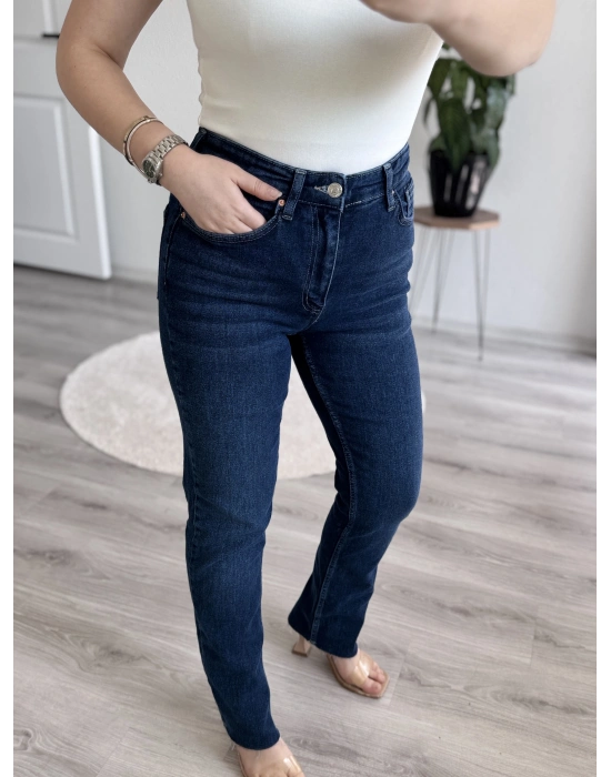 KESİK PAÇA BOY FİT PANTOLON