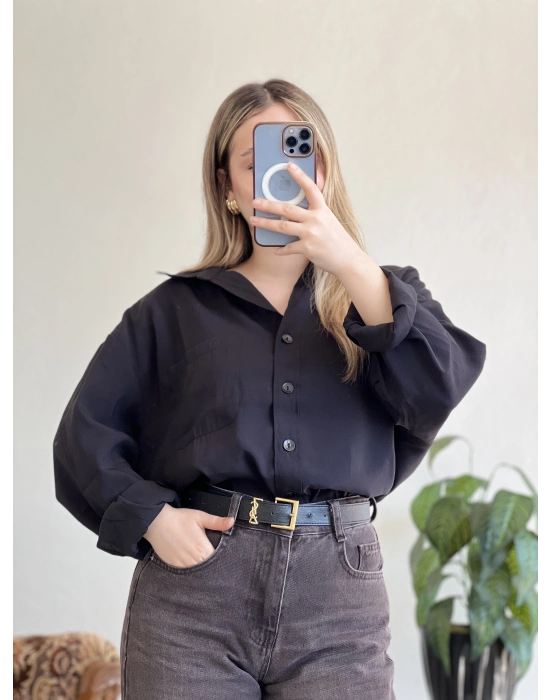 OVERSIZE MODAL GÖMLEK