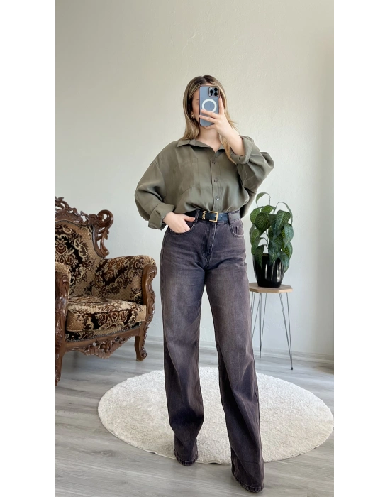 OVERSIZE MODAL GÖMLEK