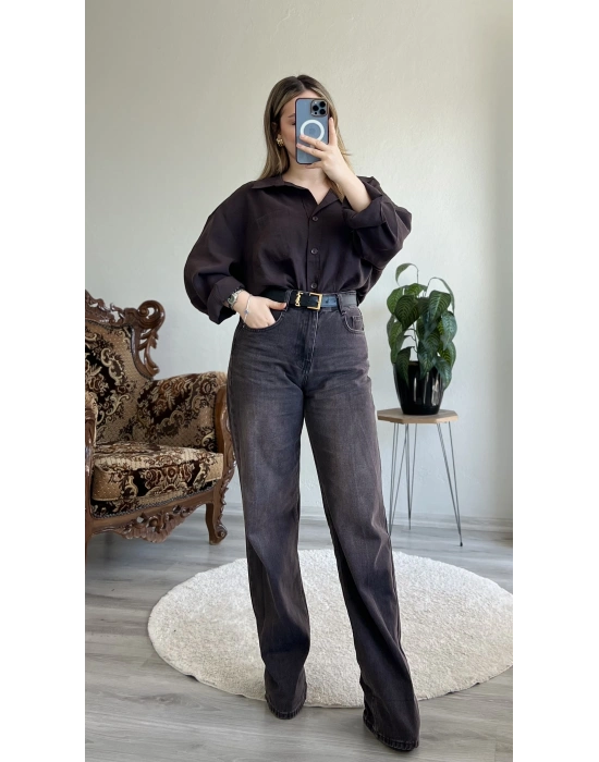 OVERSIZE MODAL GÖMLEK