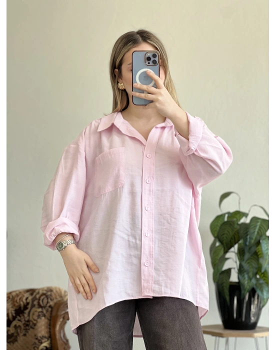 OVERSIZE MODAL GÖMLEK