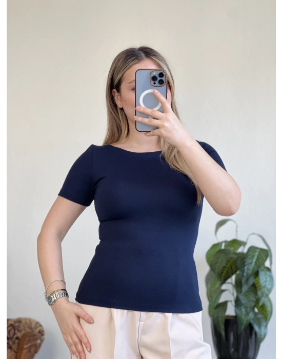 KAYIK YAKA YARIM KOL BODY