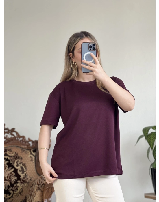 MODAL KUMAŞ BASIC TİŞÖRT – ESNEK YAPI