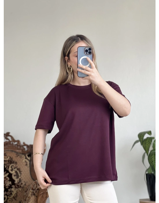 MODAL KUMAŞ BASIC TİŞÖRT – ESNEK YAPI