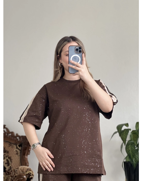 ŞERİT DETAYLI SİMLİ TAKIM