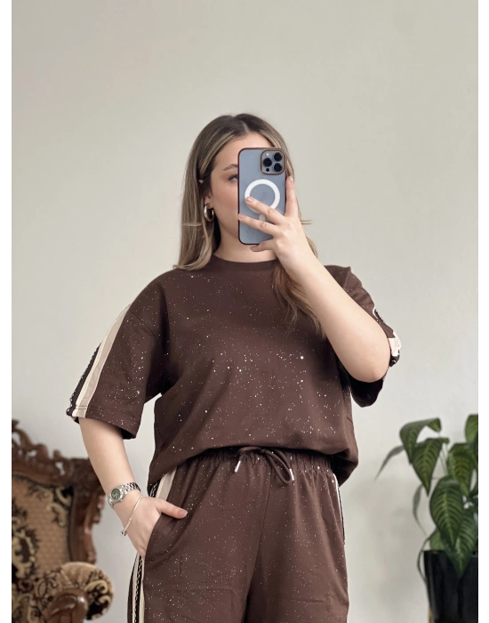 ŞERİT DETAYLI SİMLİ TAKIM