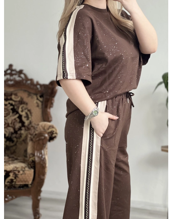 ŞERİT DETAYLI SİMLİ TAKIM