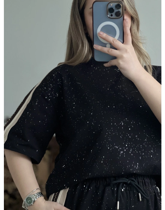 ŞERİT DETAYLI SİMLİ TAKIM