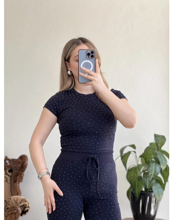 BRSHK TAŞLI CROP TAKIM