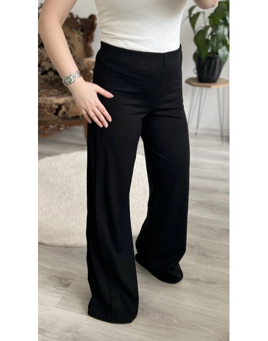 YAN PİLE ŞALVAR PANTOLON