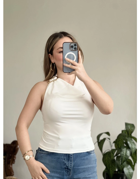 SANDY BOYUNDAN GEÇİRMELİ TOKALI BULUZ