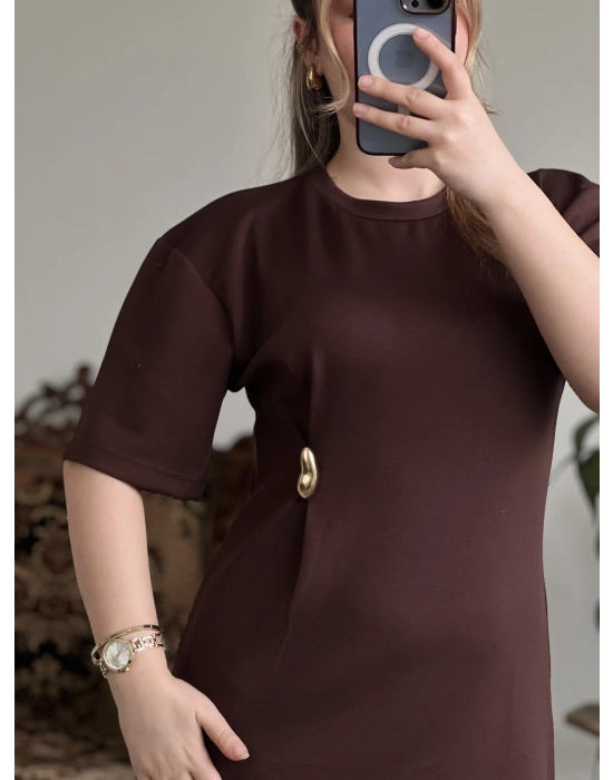 MODAL TOKALI ELBİSE