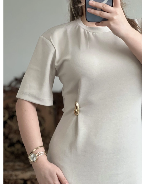 MODAL TOKALI ELBİSE