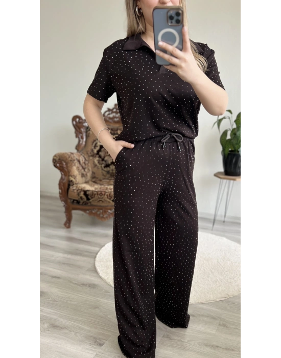 TAŞLI POLO YAKA TAKIM