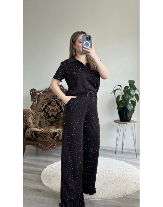 TAŞLI POLO YAKA TAKIM