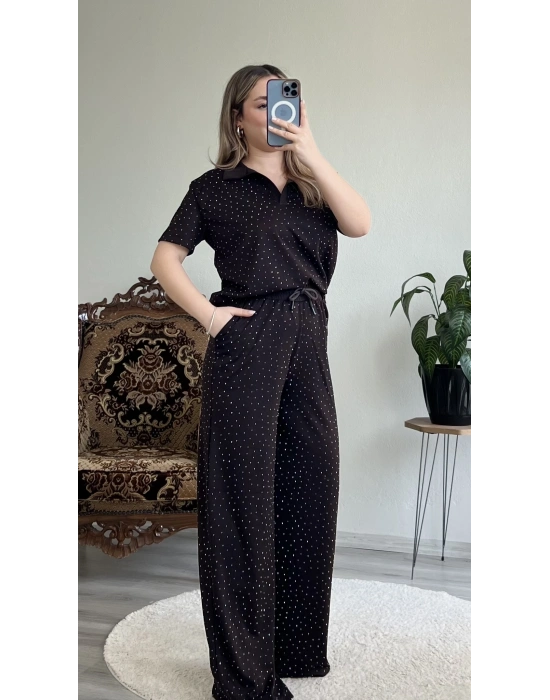 TAŞLI POLO YAKA TAKIM