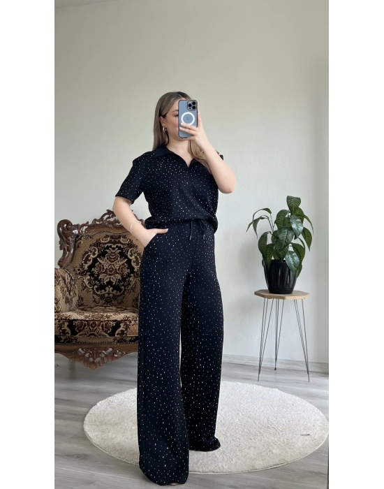 TAŞLI POLO YAKA TAKIM