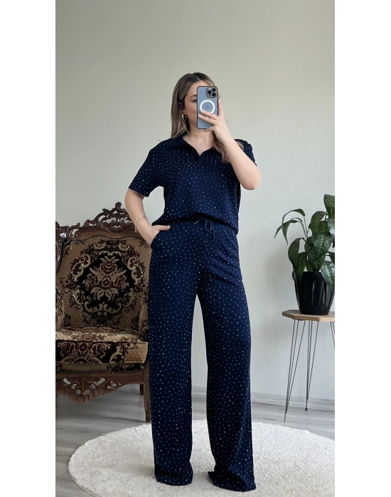 TAŞLI POLO YAKA TAKIM