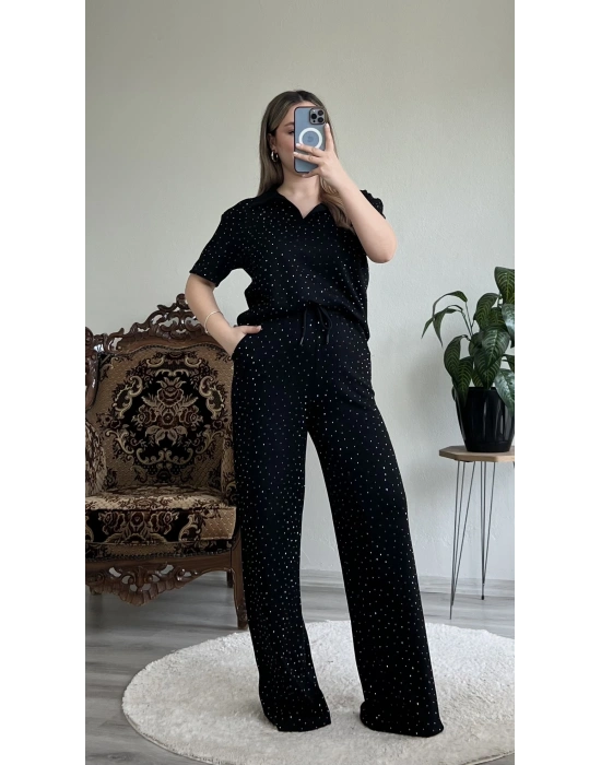 TAŞLI POLO YAKA TAKIM