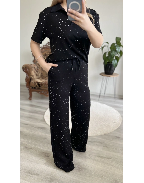 TAŞLI POLO YAKA TAKIM