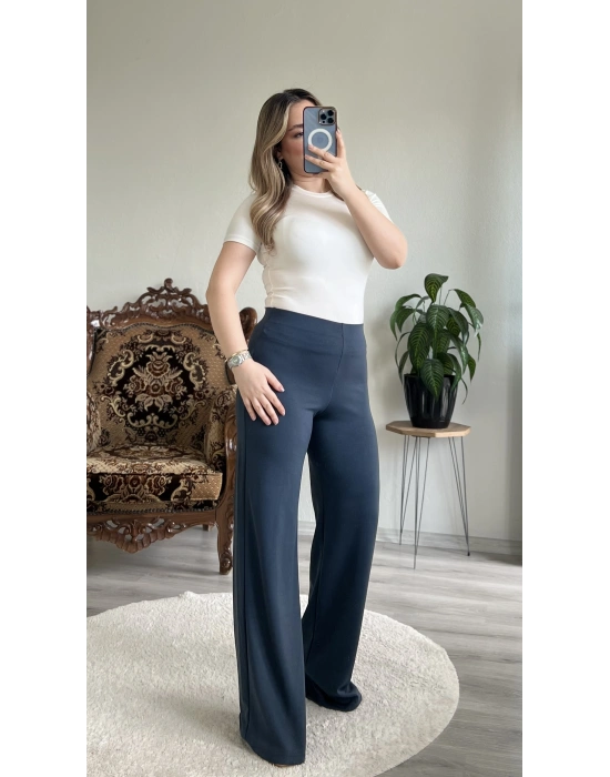 LASTİK KEMER MODAL PANTALON