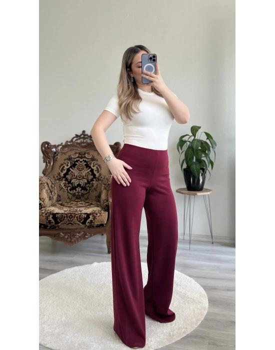 LASTİK KEMER MODAL PANTALON