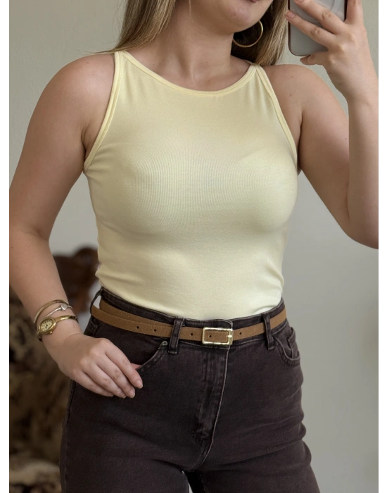 DİLVİN HALTER YAKA BODY