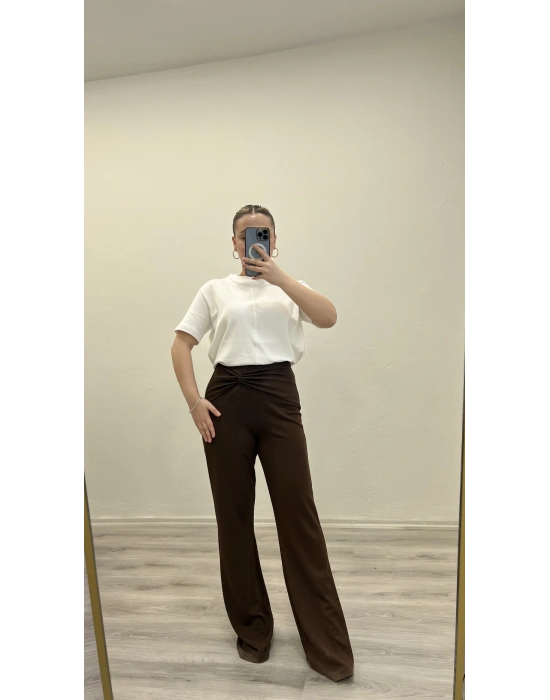 BEL DETAY MODAL PANTOLON