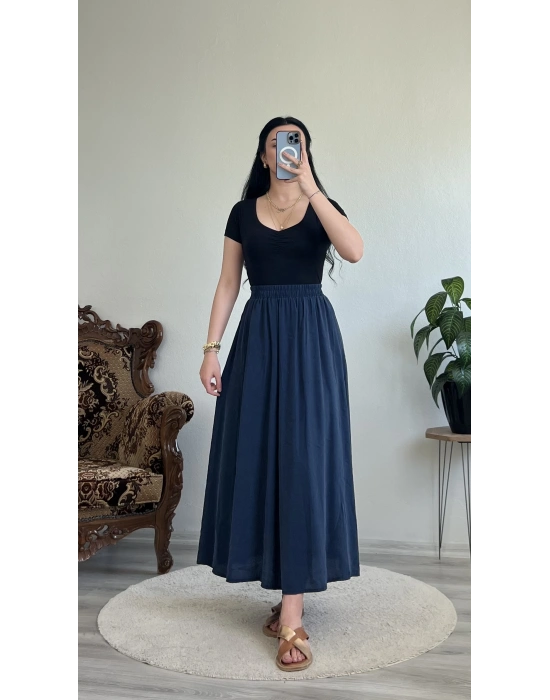 ÖN BÜZGÜLÜ V YAKA CROP