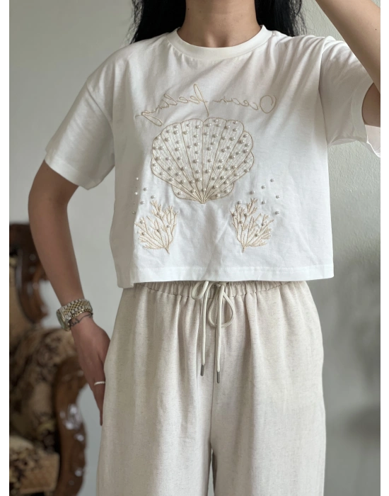 QUZU İNİCLİ T-SHIRT
