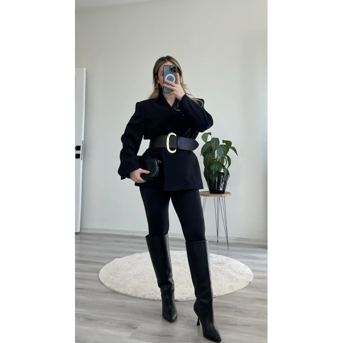 KALIN KEMERLİ BLAZER CEKET
