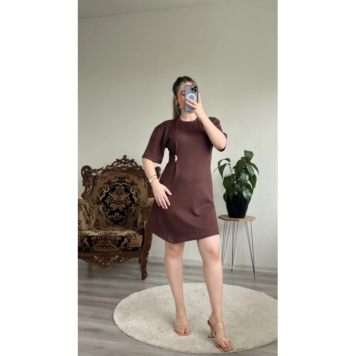 MODAL TOKALI ELBİSE