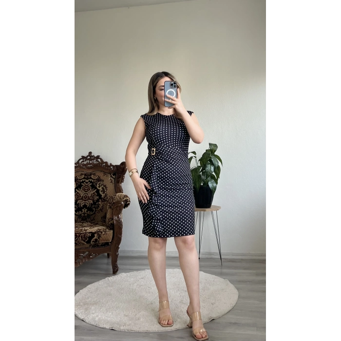 PUANTİYELİ BRONŞ ELBİSE