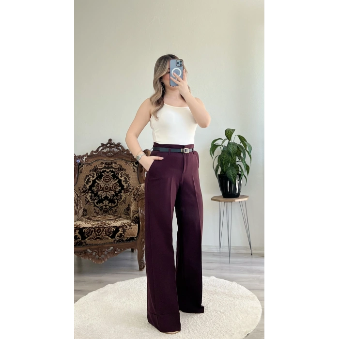 DOUBLE GENİŞ PAÇA PANTOLON