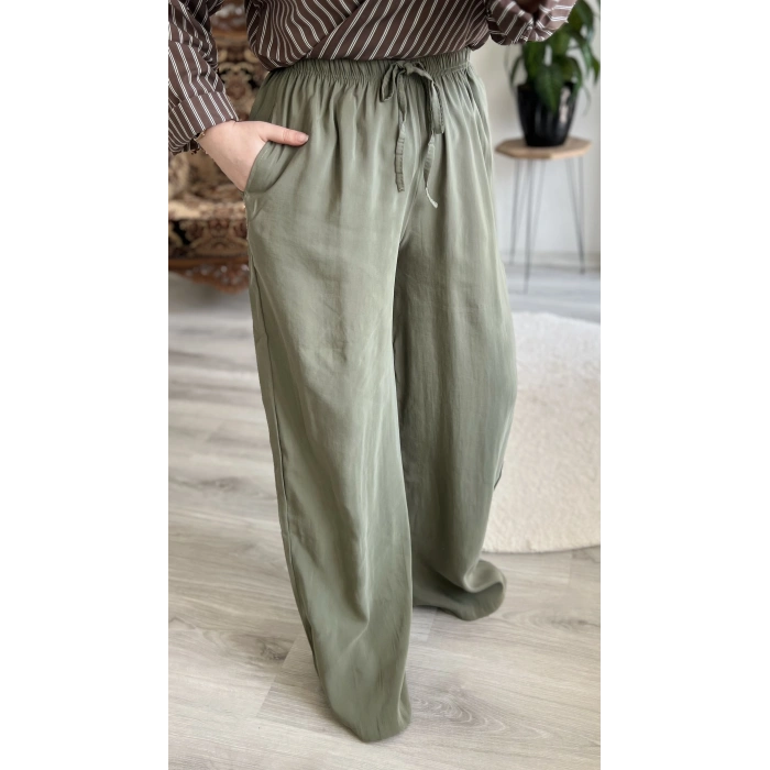 BOL PAÇA PANTOLON(TENSEL KUMAŞ)