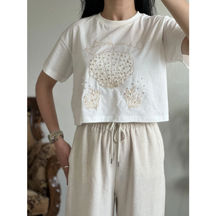 QUZU İNCİLİ T-SHIRT