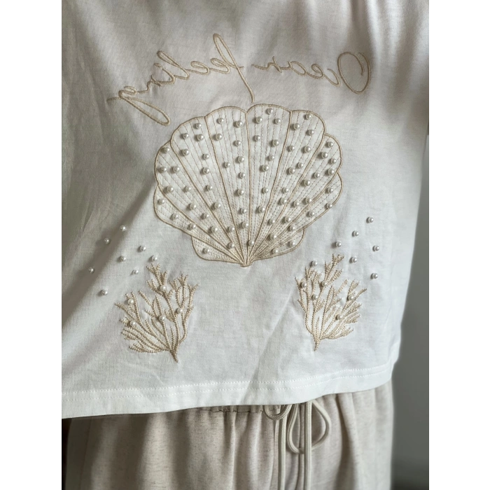 QUZU İNCİLİ T-SHIRT