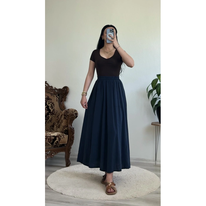 ÖN BÜZGÜLÜ V YAKA CROP