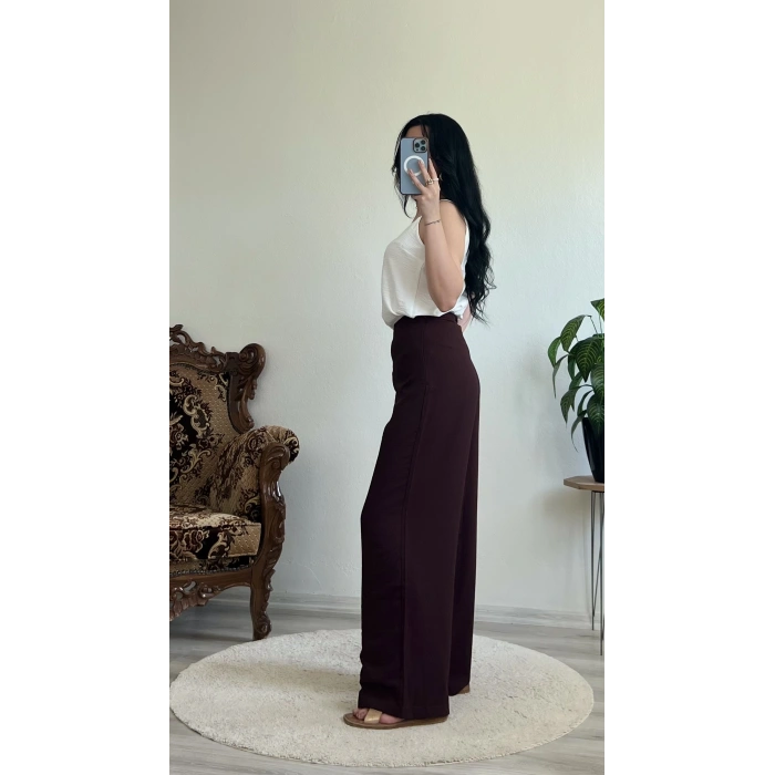 BAĞLAMALI KETEN PANTOLON
