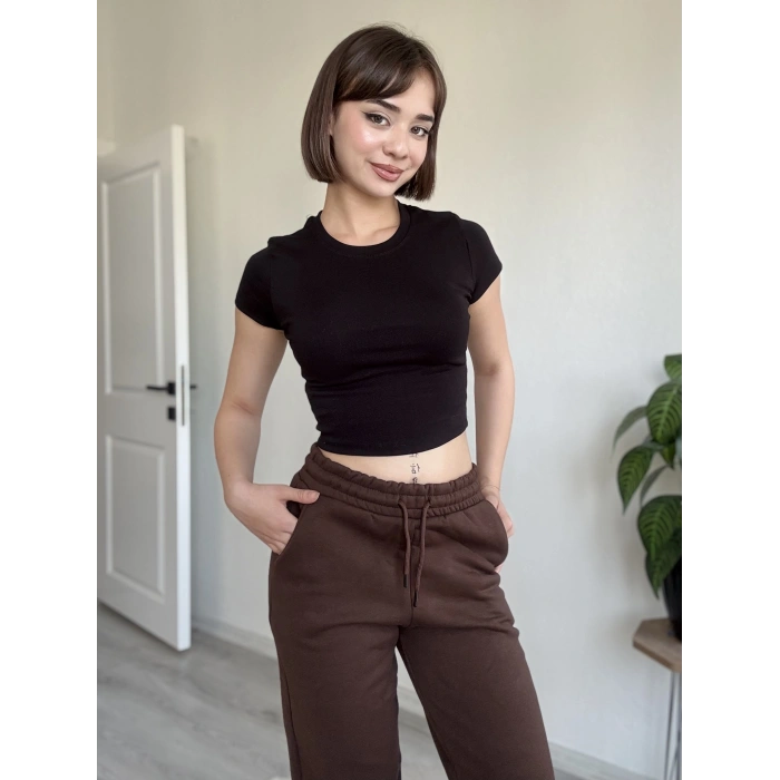 ÜÇ İPLİK PAÇASI LASTİKLİ JOGGER EŞOFMAN ALTI