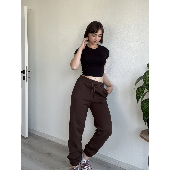 ÜÇ İPLİK PAÇASI LASTİKLİ JOGGER EŞOFMAN ALTI