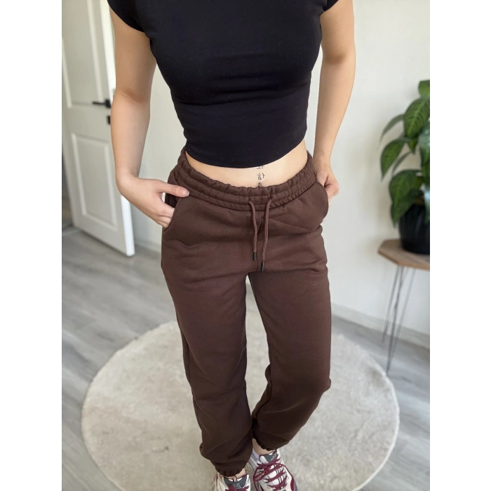 ÜÇ İPLİK PAÇASI LASTİKLİ JOGGER EŞOFMAN ALTI
