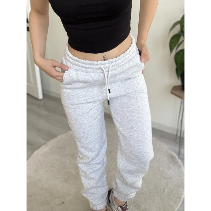 ÜÇ İPLİK PAÇASI LASTİKLİ JOGGER EŞOFMAN ALTI