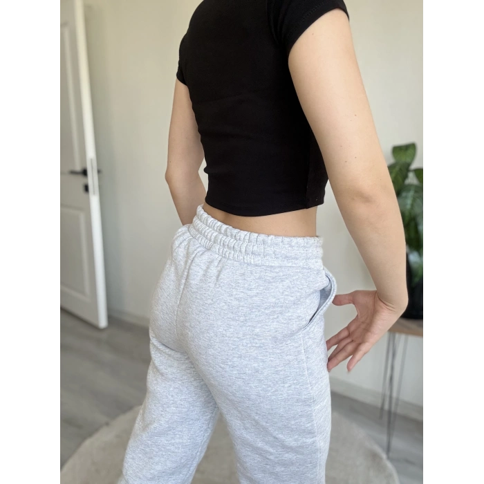 ÜÇ İPLİK PAÇASI LASTİKLİ JOGGER EŞOFMAN ALTI