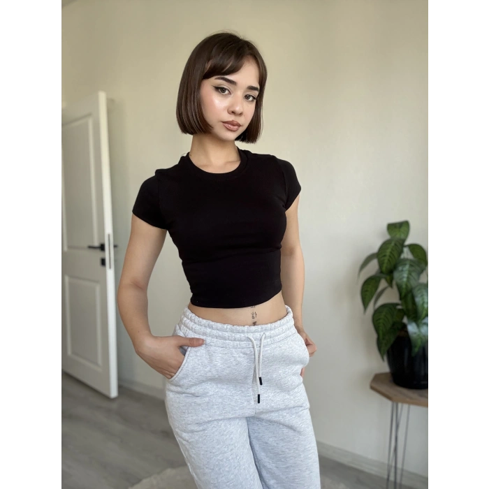 ÜÇ İPLİK PAÇASI LASTİKLİ JOGGER EŞOFMAN ALTI