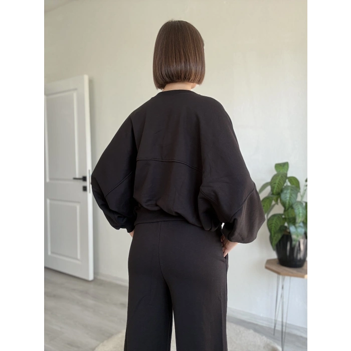 ÜÇ İPLİK CEKETLİ BOMBER TAKIM