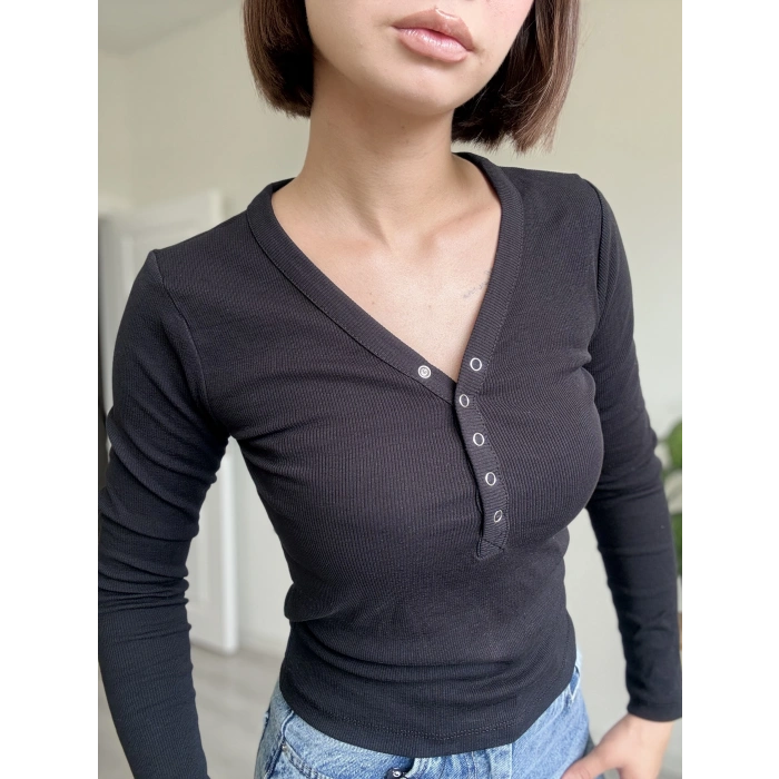 V YAKA ÇITÇITLI BODY